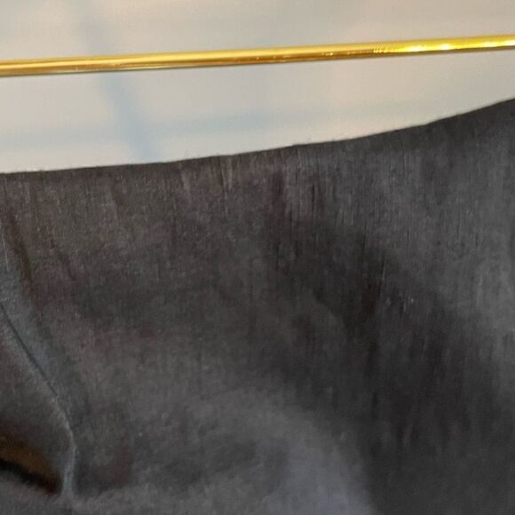 ZARA Linen Blend Strappy Mini Dress || SZ XS || Black - Picture 7 of 15